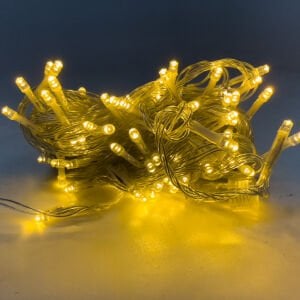 İç Mekan Aydınlatma, Gün Işığı - 10 Metre, 100 Ledli, Şeffaf Kablo, Eklenebilir