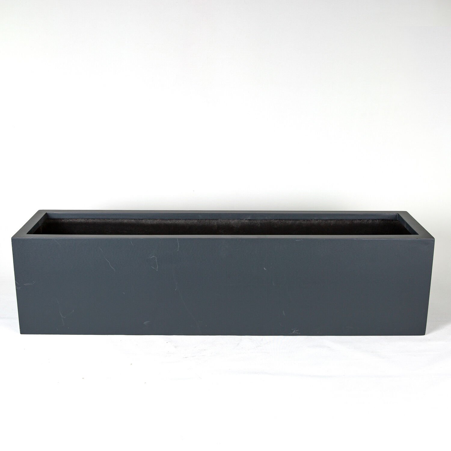 Saksı / Seperatör, Dikdörtgen, Antrasit - 25x100x25 cm