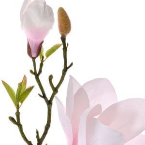 Yapay Manolya Dalı Pembe 40 Cm.