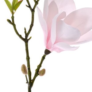 Yapay Manolya Dalı Pembe 40 Cm.
