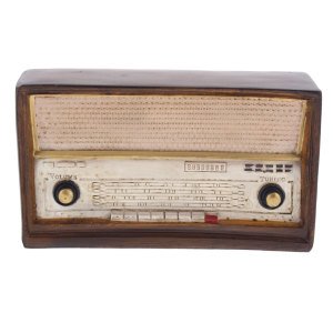 Dekoratif Nostaljik Radyo 20x6x12 Cm