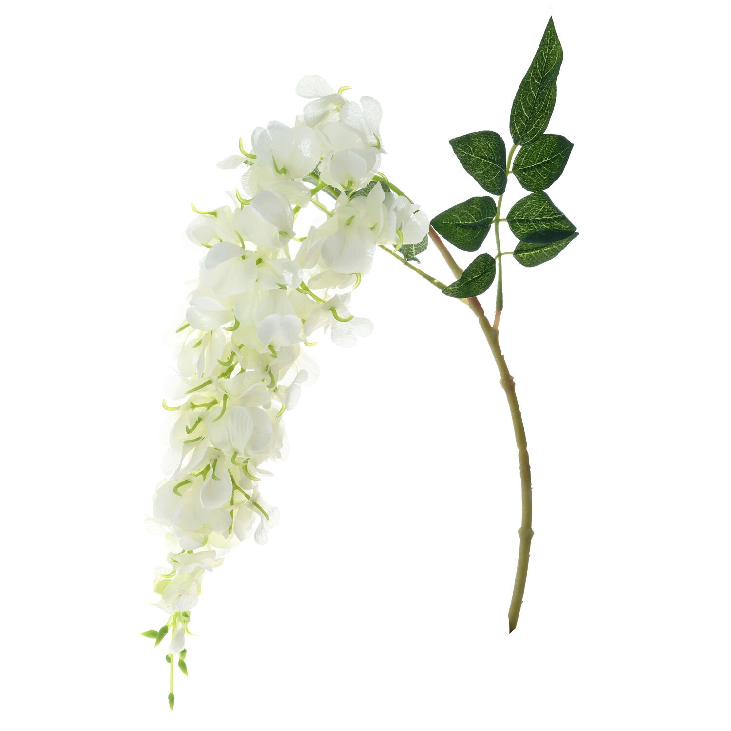 Yapay Asılabilir Sarmaşık Wisteria Beyaz 65 Cm.