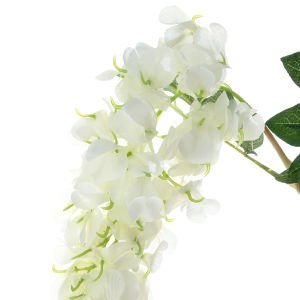 Yapay Asılabilir Sarmaşık Wisteria Beyaz 65 Cm.