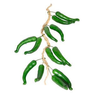 Yapay Salkım Yeşil Biber - 60 cm