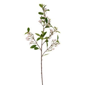 Yapay Çiçek, Filbahri-Limon Çiçeği Dal, Beyaz - 95 cm