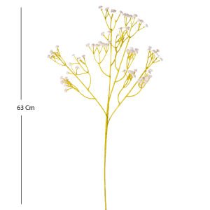 Yapay Çiçek Cipso Gypso Beyaz 63 Cm.