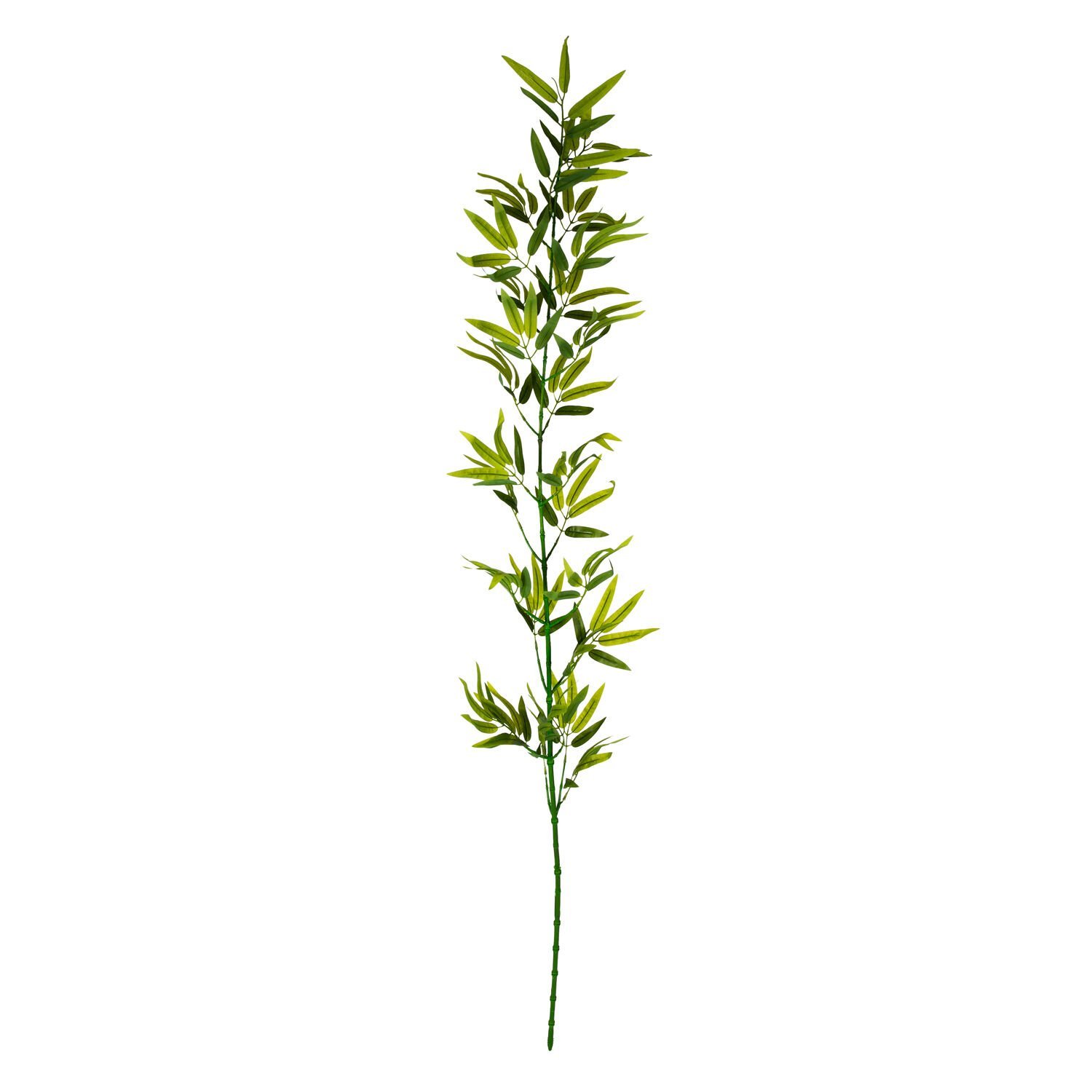 Yapay Bambu Dalı, Yapraklı, Yeşil - 170 cm