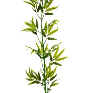 Yapay Bambu Dalı, Yapraklı, Yeşil - 170 cm