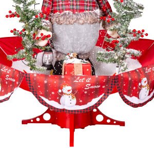Yılbaşı Kar Fıskiyeli Noel Baba Işıklı Ve Müzikli 95X120 Cm
