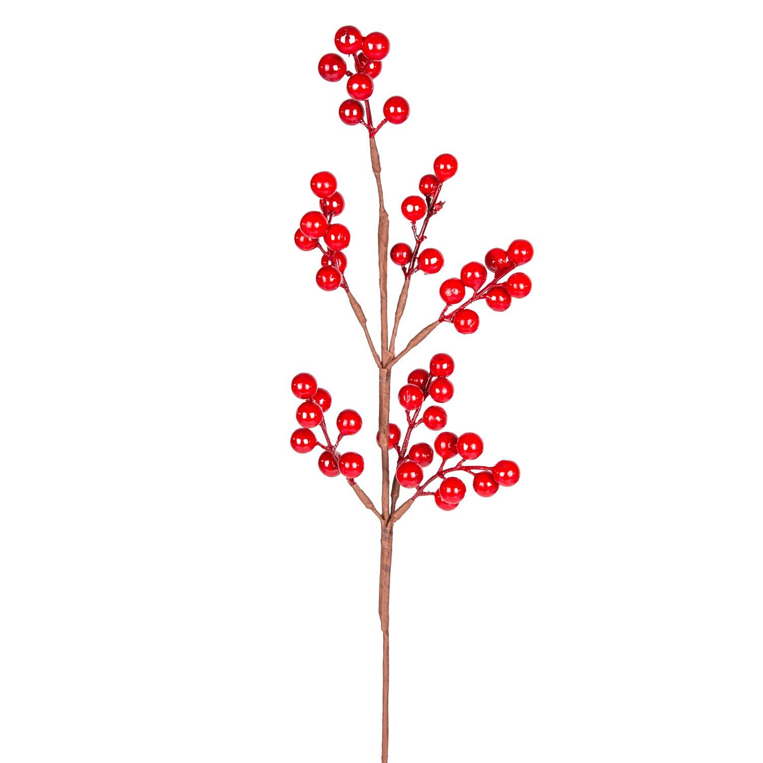 Yılbaşı Çiçeği Pike Berry Kokina Kırmızı 60 Cm.