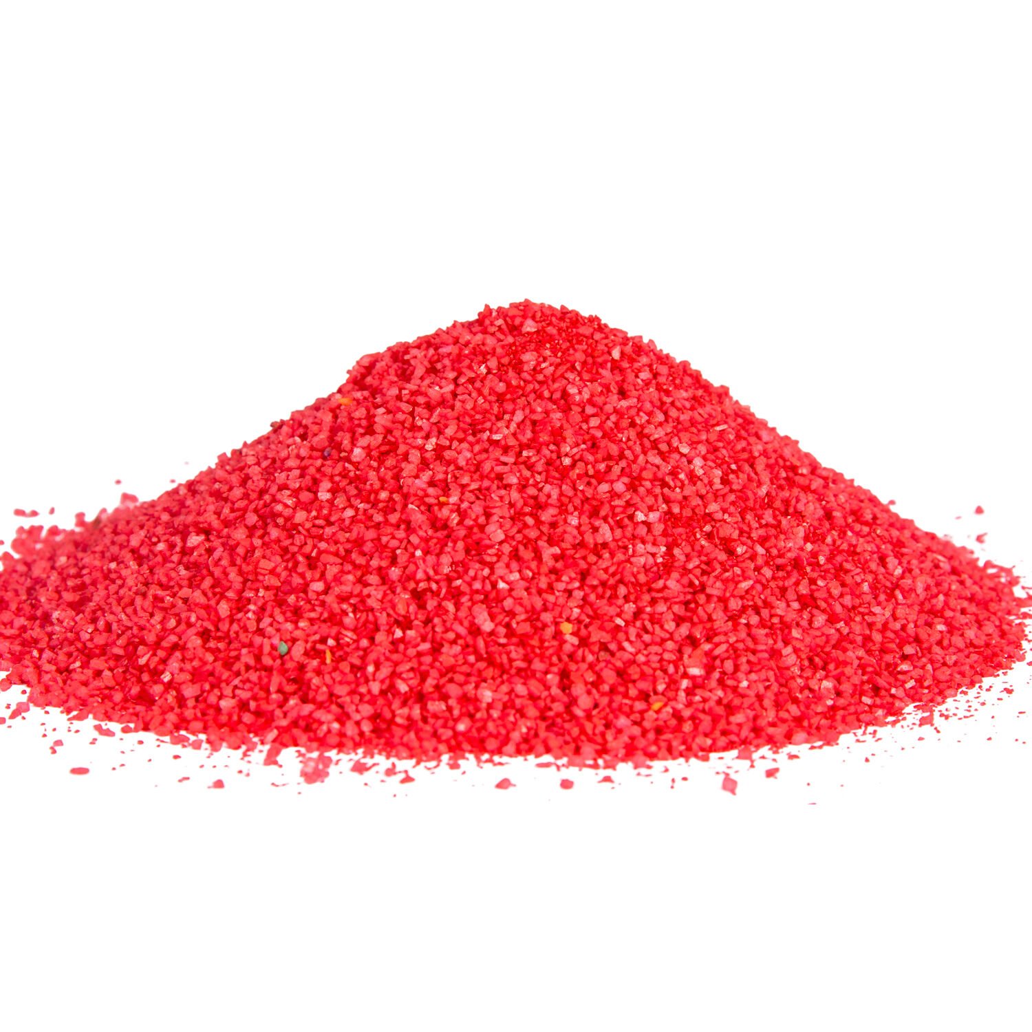 Renkli Dekoratif Vazo Saksı Kumu Kırmızı 1,8 Kg.