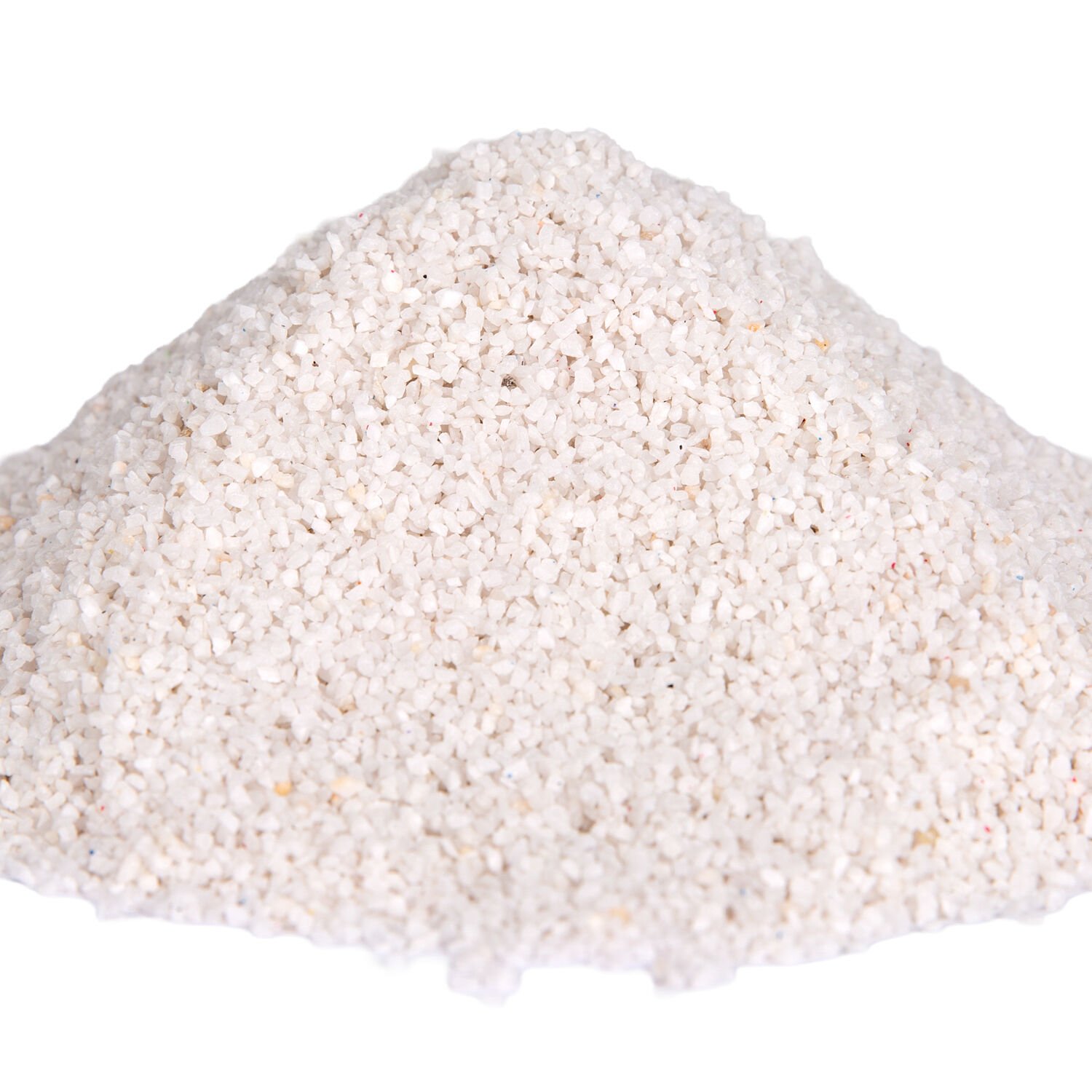Renkli Dekoratif Vazo Saksı Kumu Beyaz 1,8 Kg.