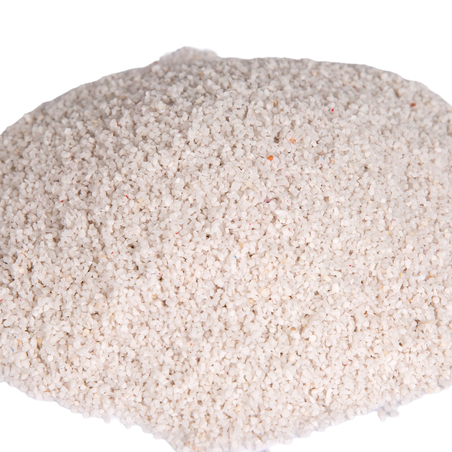 Renkli Dekoratif Vazo Saksı Kumu Beyaz 1,8 Kg.