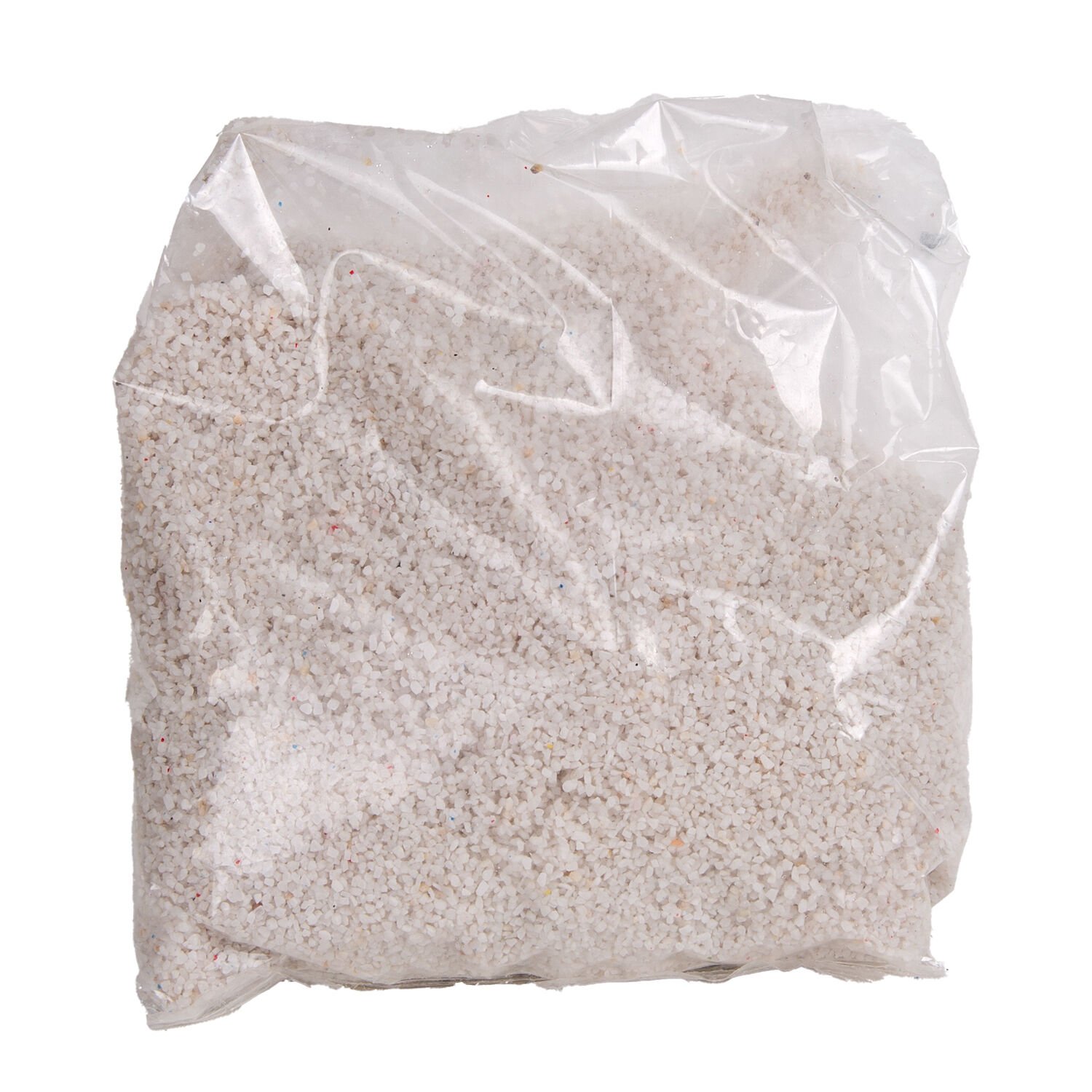 Renkli Dekoratif Vazo Saksı Kumu Beyaz 1,8 Kg.