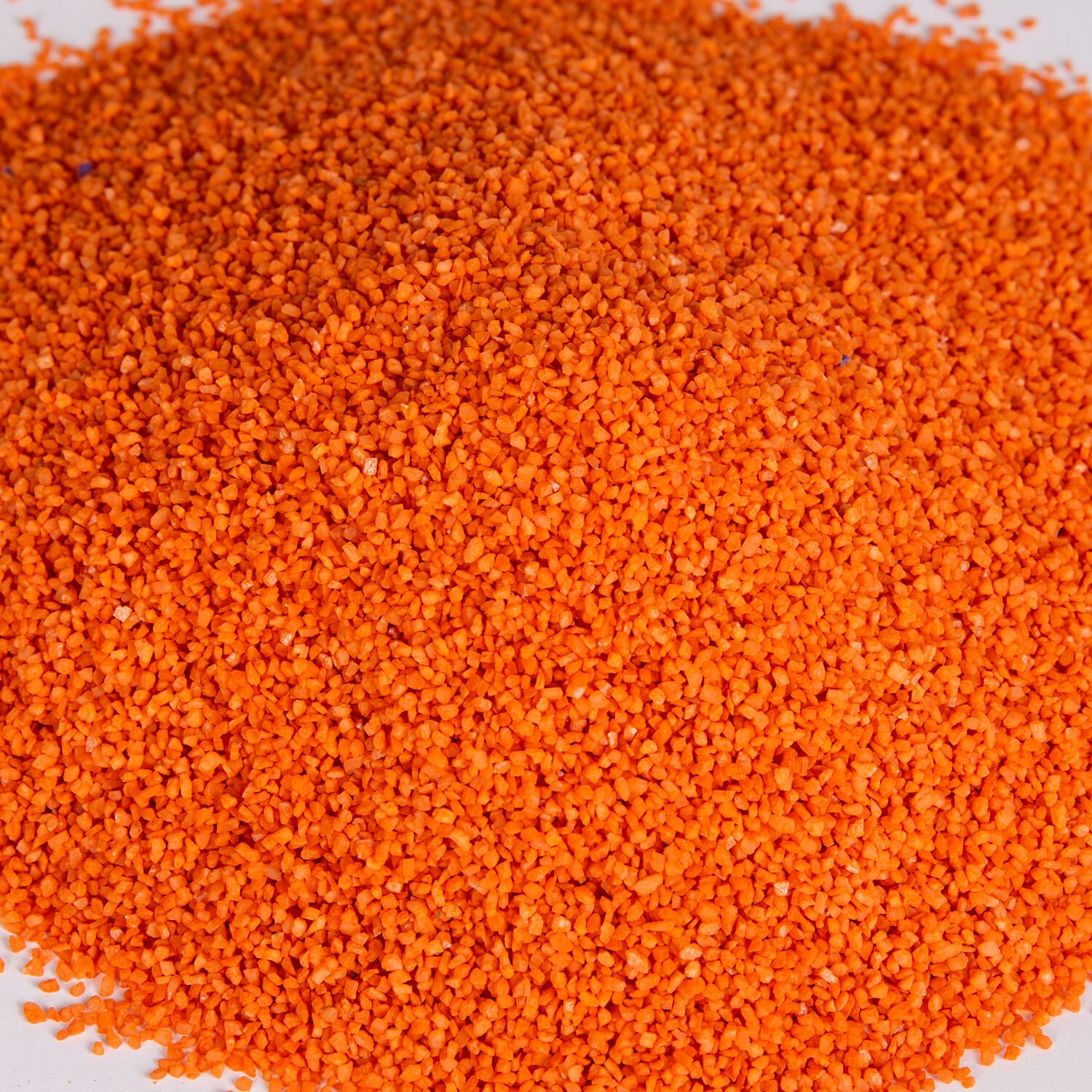Renkli Dekoratif Vazo Saksı Kumu Turuncu  1,8 Kg.