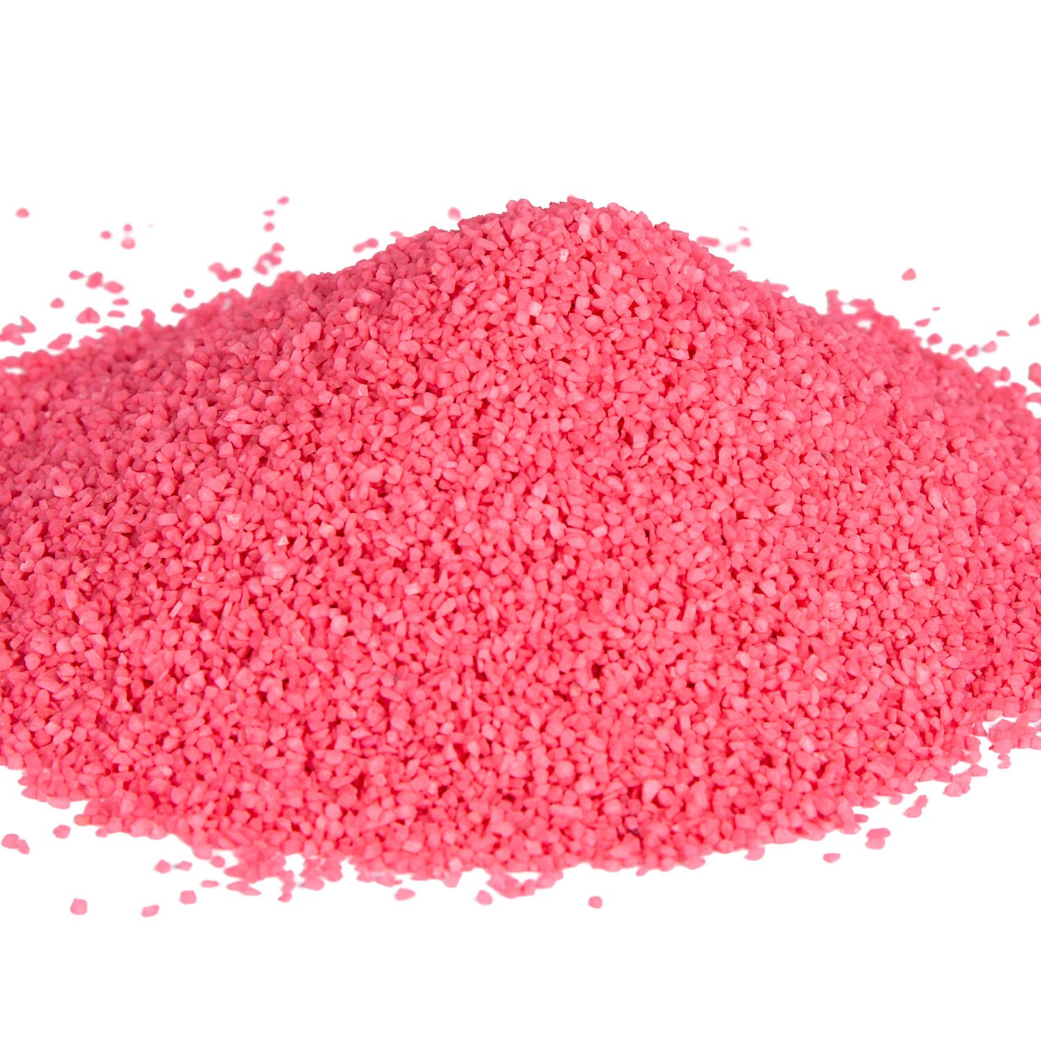 Renkli Dekoratif Vazo Saksı Kumu Pembe 1,8 Kg.
