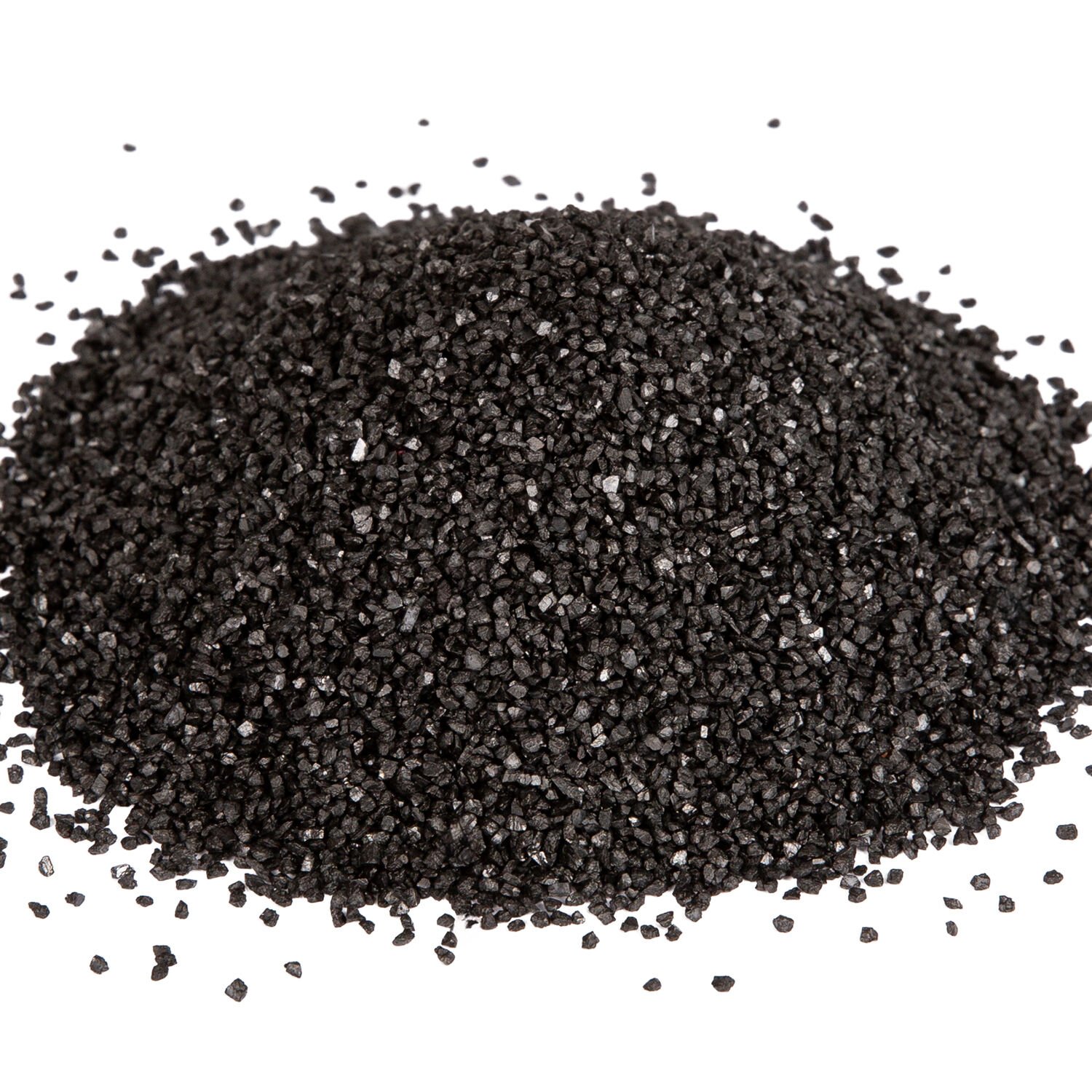 Renkli Dekoratif Vazo Saksı Kumu Siyah 1,8 Kg.