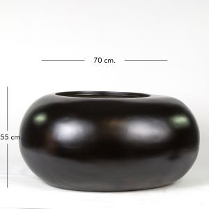 Saksı Gravel 70x55x40 Cm. Siyah