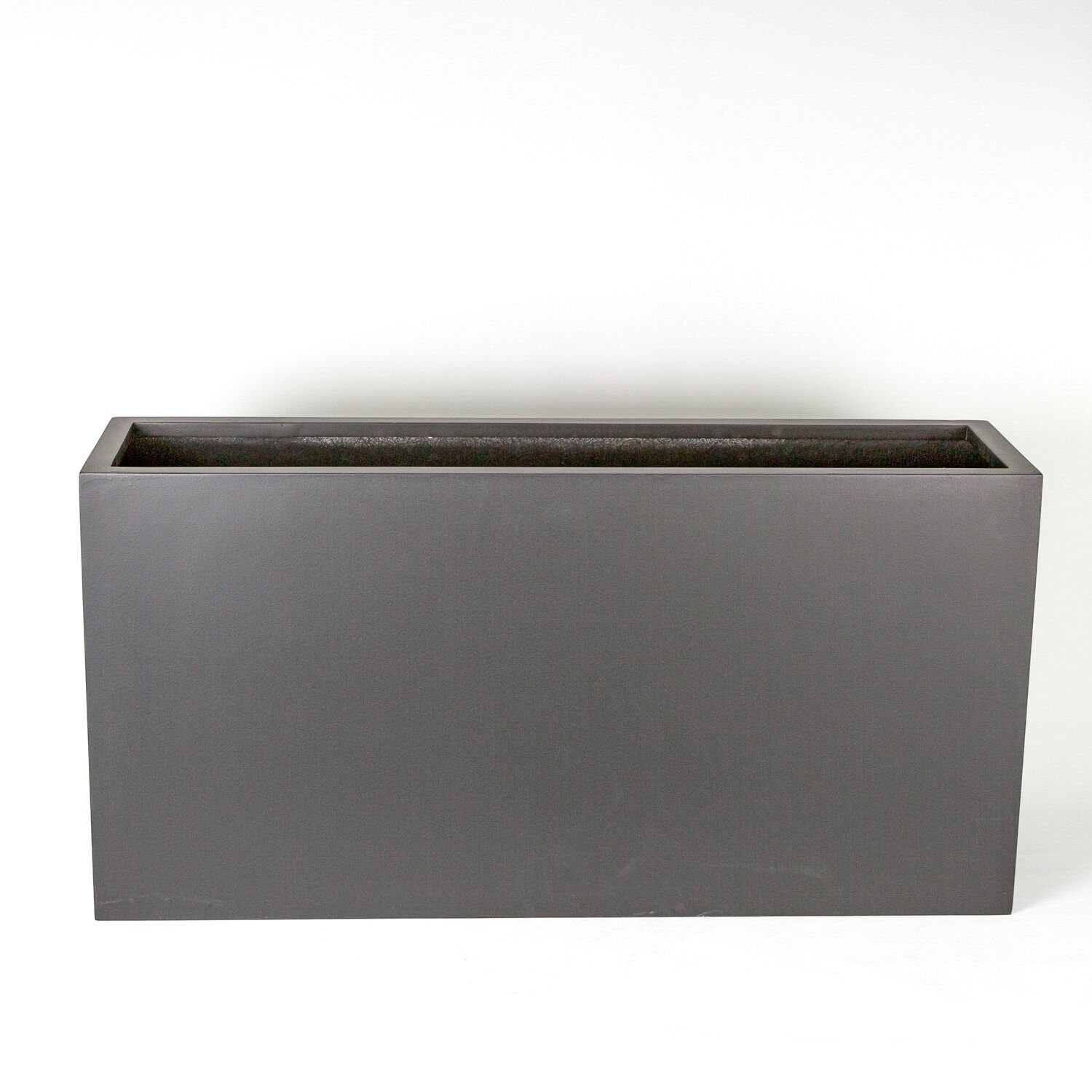 Saksı Dikdörtgen / Seperatör 25x100x25 Cm. Siyah