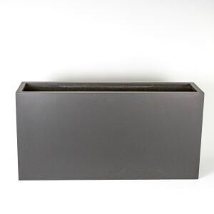 Saksı Dikdörtgen / Seperatör 25x100x25 Cm. Siyah