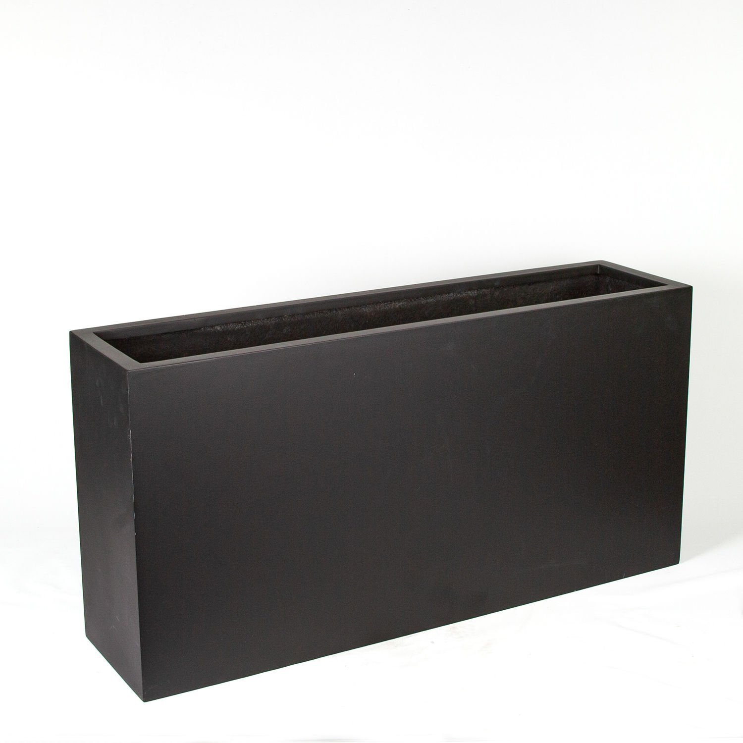 Saksı / Seperatör, Dikdörtgen, Antrasit - 25x100x60 cm