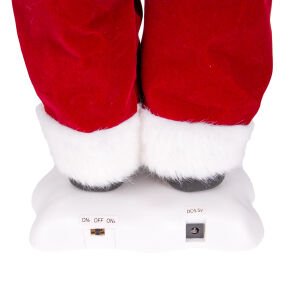 Yılbaşı Noel Baba ''Merry Christmas'' Müzikli Işıklı ve Hareketli 70 Cm.