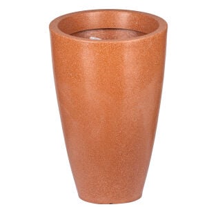 Plastik Saksı Konik Turuncu 64.5 Lt. 47x76.5 Cm.