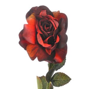Yapay Çiçek Gül Dalı Kırmızı 71 Cm.