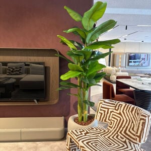 Mobilya Mağazaları İçin Yapay Ağaç Dekorasyonu ve Showroom Peyzajı | Herdekora