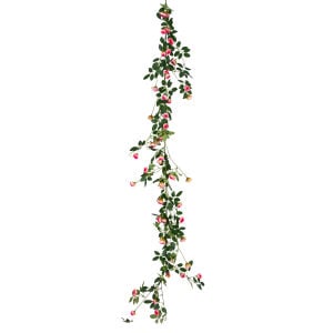 Yapay Sarmaşık Güllü Pembe 175 Cm.