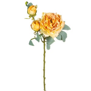 Yapay Çiçek Şakayık Kurumuş Efektli Sarı 25x65 Cm.
