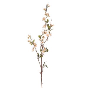 Yapay Bahar Dalı Kiraz Çiçeği Krem 125 Cm.