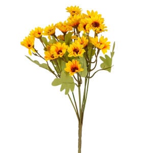 Yapay Papatya Demet Sarı 31 cm.