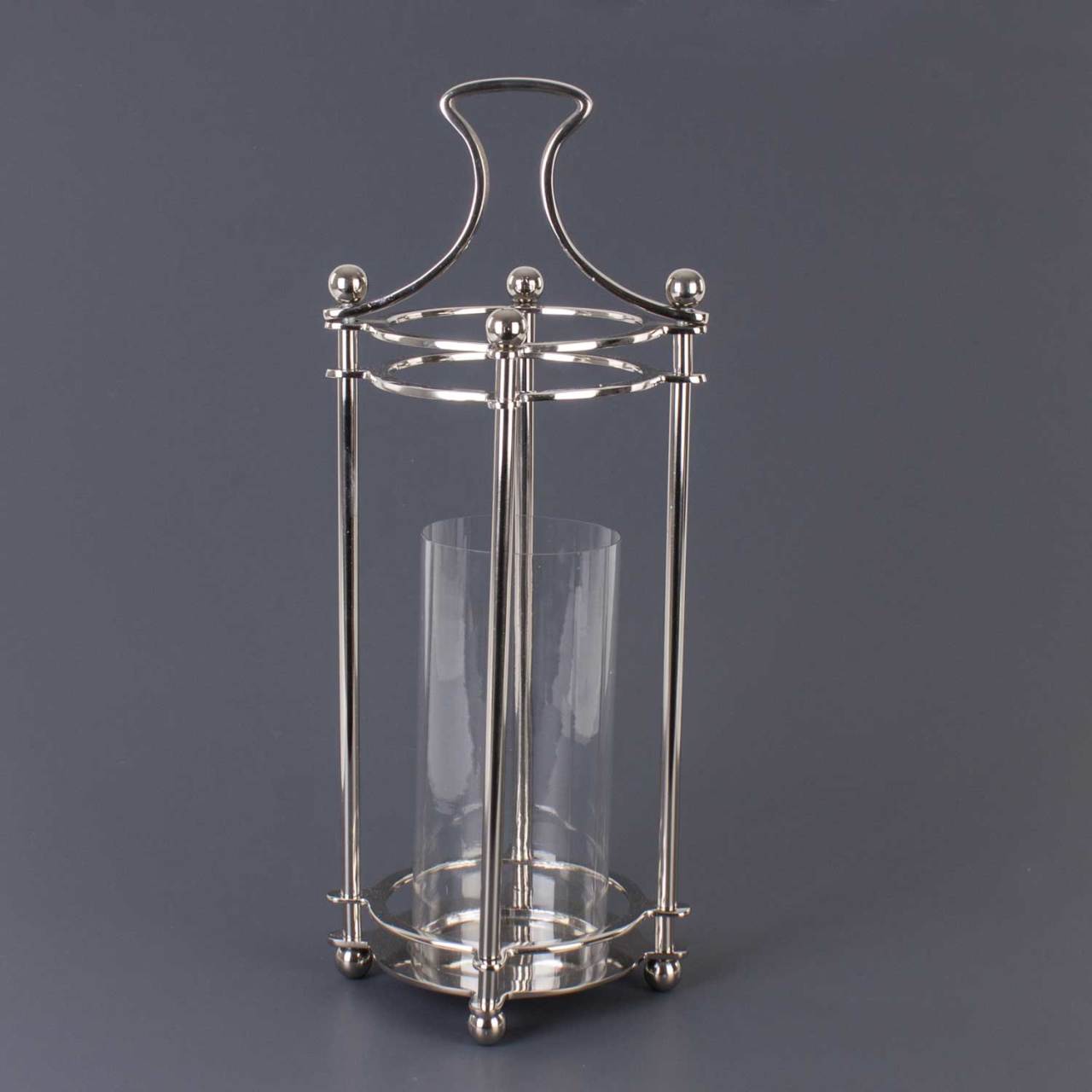 Dekoratif Metal Mumluk Fener 22x59 Cm