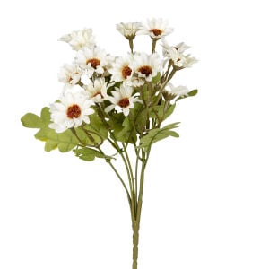 Yapay Papatya Demet Beyaz 31 cm.