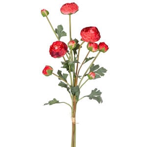 Yapay Erengül Rannaculus Demeti Kırmızı 55 Cm.
