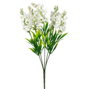 Yapay Sümbül Demeti Beyaz 35 cm.