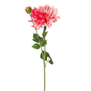 Yapay Yıldız Çiçeği Islak Dokulu Pembe 60 Cm.