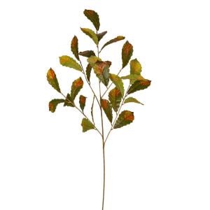 Yapay Croton Dalı Yeşil-Kahverengi 100 Cm.