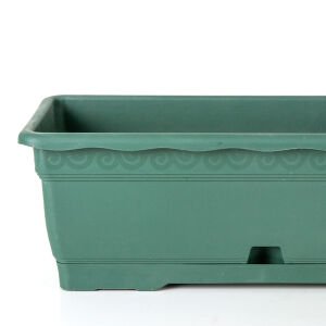Veramaya Balkon Saksı Yeşil 6 Litre 40 Cm