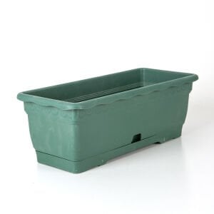 Veramaya Balkon Saksı Yeşil 6 Litre 40 Cm