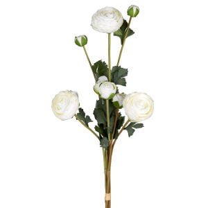 Yapay Erengül Rannaculus Demeti Beyaz 55 Cm.