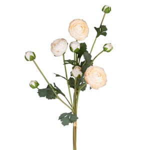 Yapay Erengül Rannaculus Demeti Krem-Pembe 55 Cm.