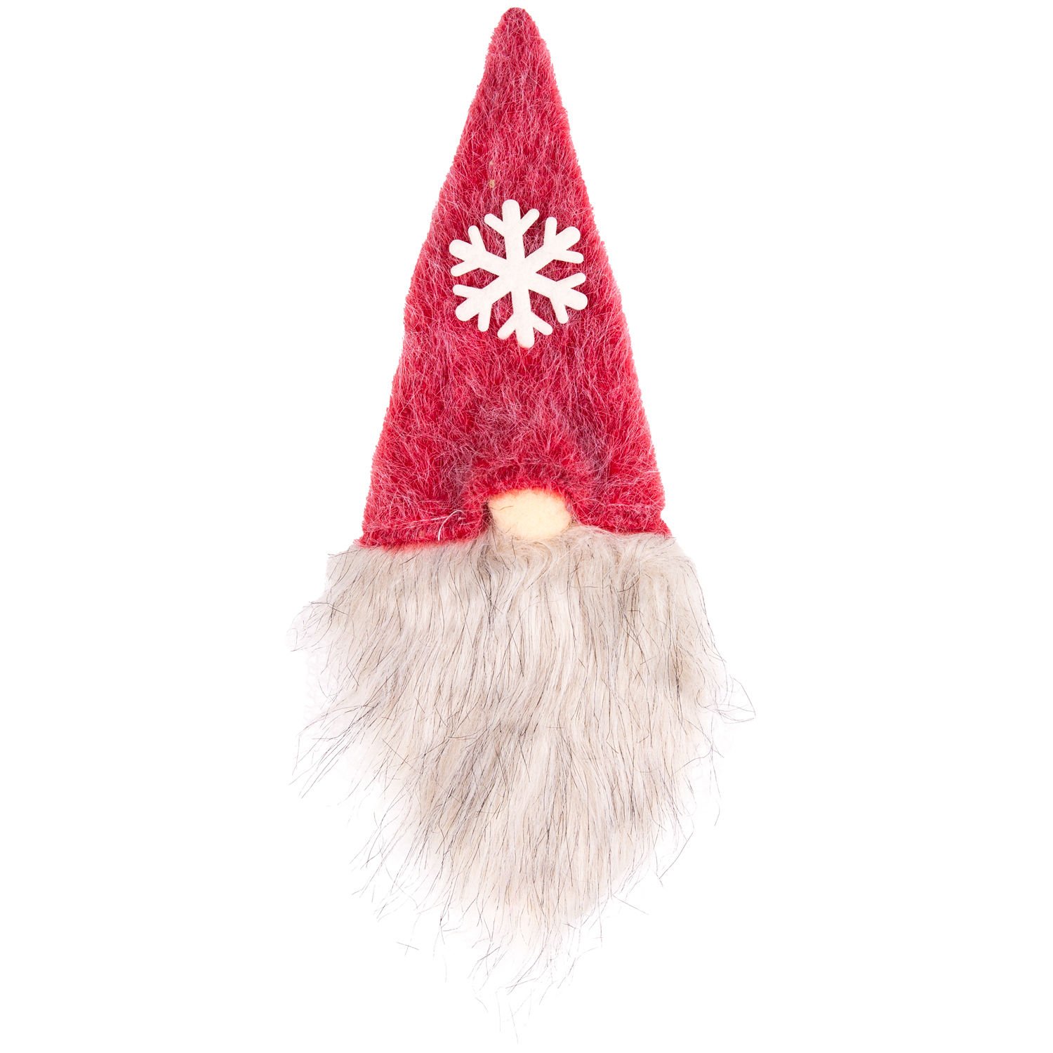 Yılbaşı Süsü Noel Baba Figürü İçeçek Başlığı Kırmızı 12x34 Cm.