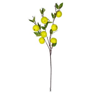 Yapay Elma Dalı Yeşil 80 Cm.