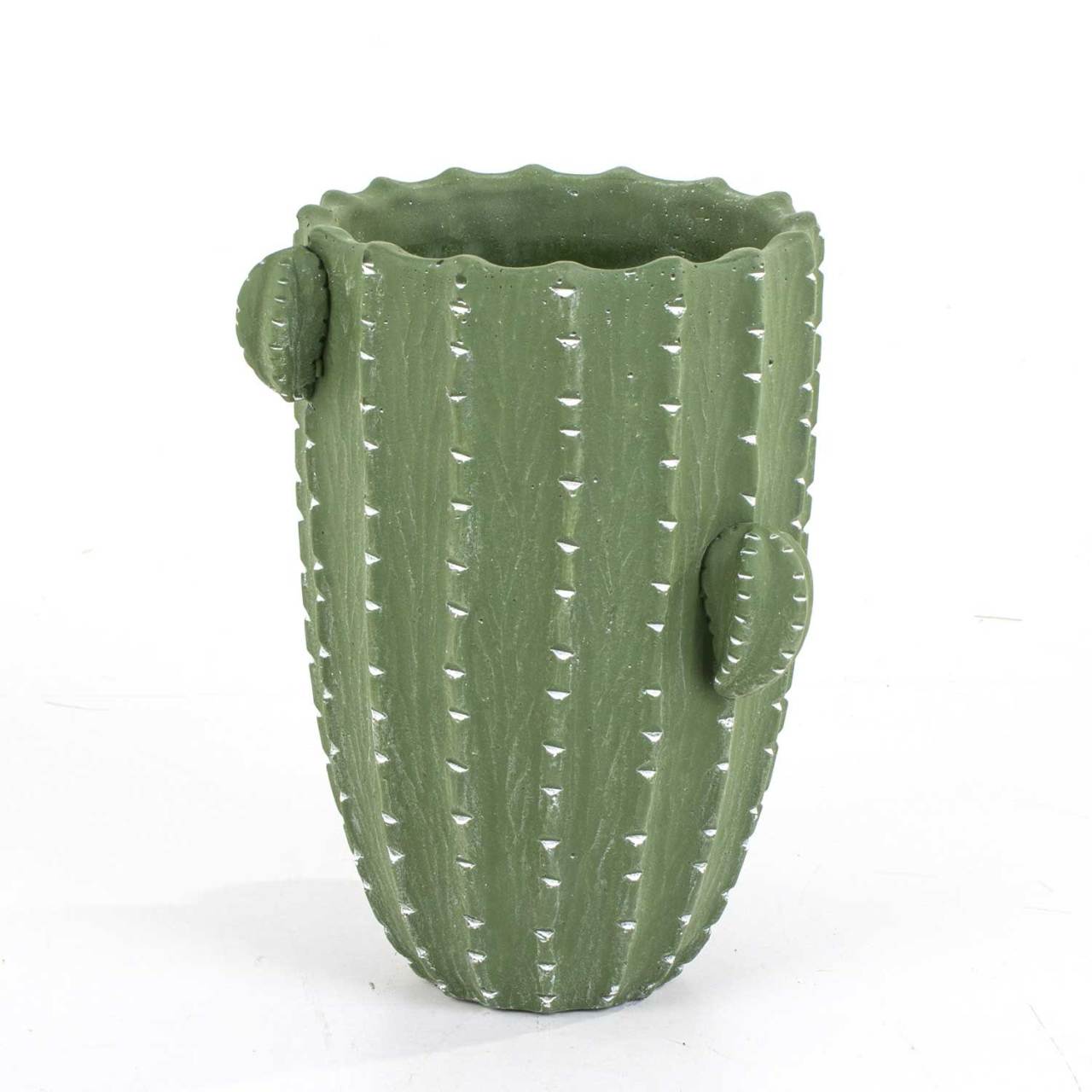 Seramik Kaktüs Saksı 16x14x23 Cm