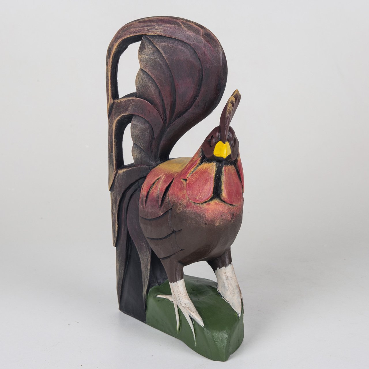 Veramaya Renkli Horoz Biblo 33x19 Cm