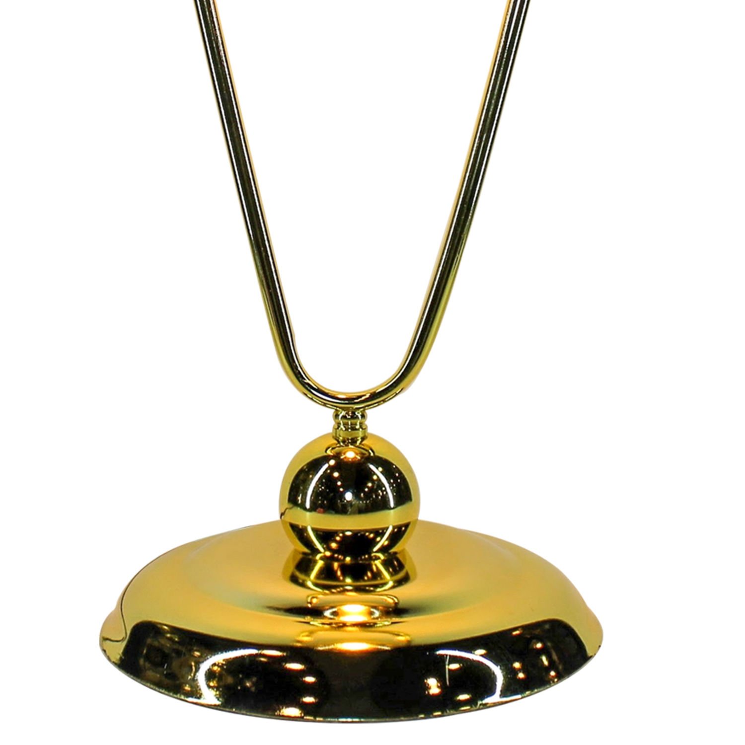 Abajur, Damla Stil, Altın - 21 x 49 cm