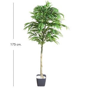 Yapay Mango Ağacı Yeşil 110 Cm.