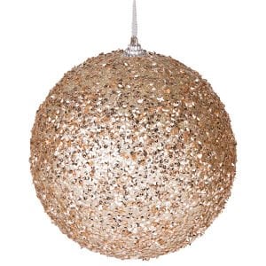 Yılbaşı Topu, Şampanya - 15 cm